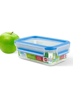 Frischhaltedose "Clip & Close" in Blau - 550 ml