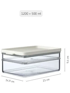 Frischhaltedose in Grün - 1,7 l