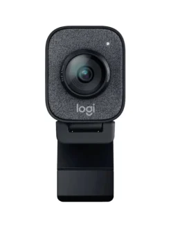 Full HD-Kamera mit USB-C für Live-Streams und Content in Schwarz