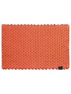 Fußmatte "Lida" in Koralle - (L)90 x (B)58 cm