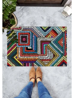 Fußmatte "Maglie" in Bunt