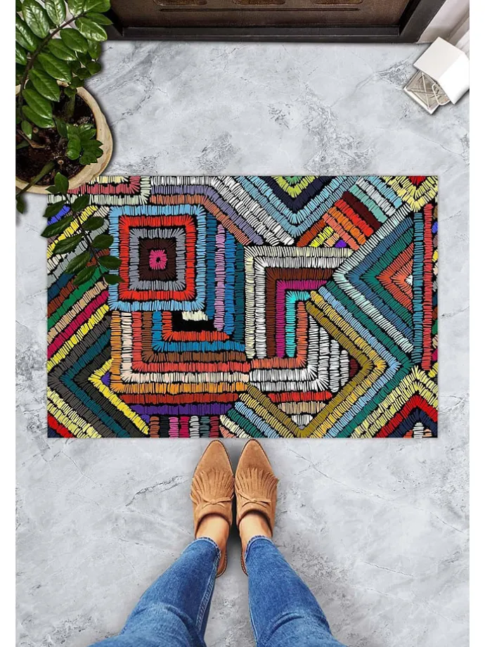 Fußmatte "Maglie" in Bunt