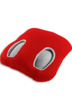 Fuß-Muff "Square" in Rot - (B)32 x (L)32 cm