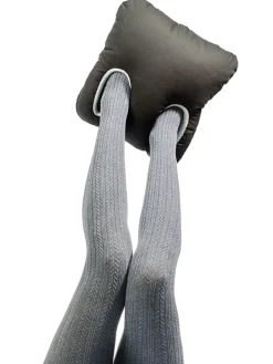 Fuß-Muff "Square" in Schwarz - (B)32 x (L)32 cm