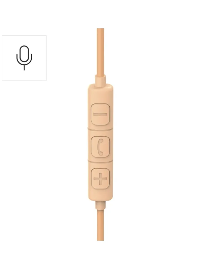 Fun C, On-Ear,USB-C, Orange in Orange