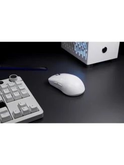 Gaming Gears X2H v3 Mini Wireless Maus 2.4GHz 1ms 32000DPI Swhich XS-1 weiß