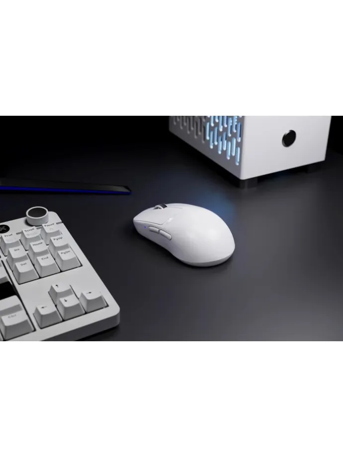 Gaming Gears X2H v3 Mini Wireless Maus 2.4GHz 1ms 32000DPI Swhich XS-1 weiß