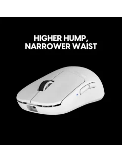 Gaming Gears X2H v3 Mini Wireless Maus 2.4GHz 1ms 32000DPI Swhich XS-1 weiß