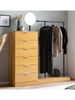 Garderobe Eiche-Dekor 145x165x40 cm Flurgarderobe Modern,