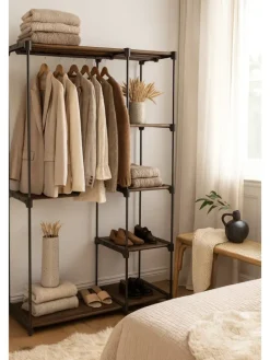 Garderobe Sascha in schwarz