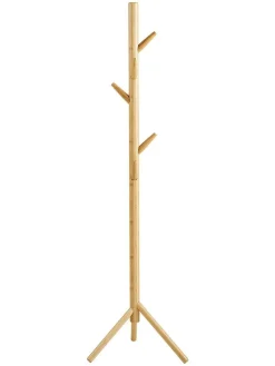 Garderobe "Wanaka" in Hellbraun - (H)163 x Ø 50 cm