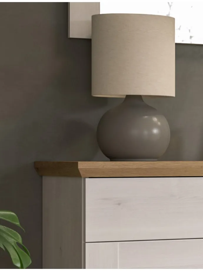 Garderobenkombination (B/H/T: 175x196x39 cm) in Sibiu Lärche Nachbildung