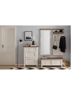 Garderobenpaneel Balignton in Kiefer