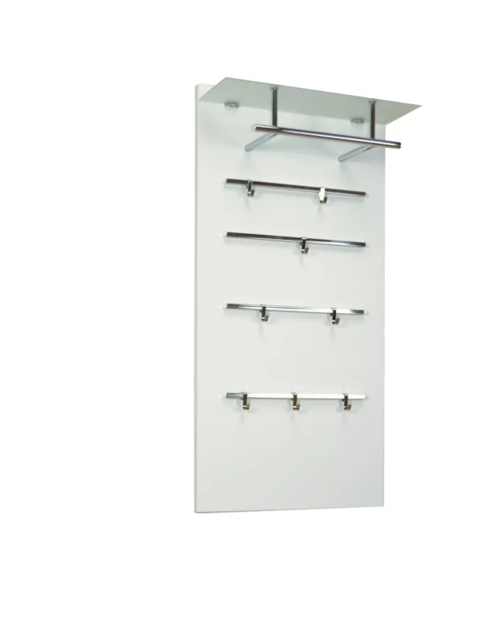 Garderoben-Paneele Aisha in weiß