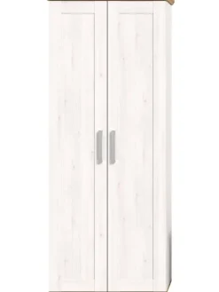 Garderobenschrank (B/H/T: 80x196x39 cm) in Sibiu Lärche Nachbildung