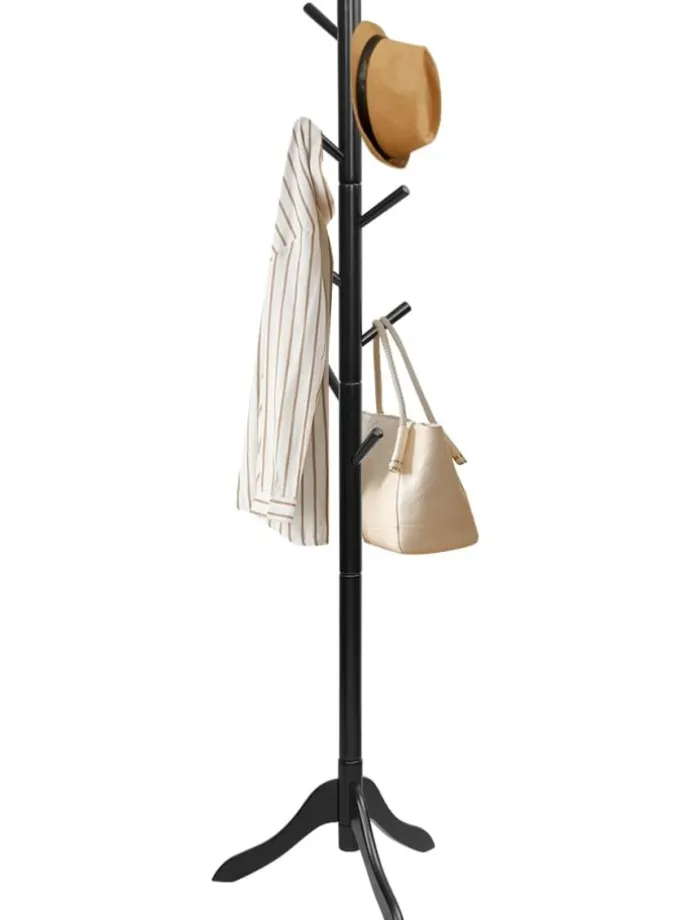 Garderobenständer 175cm in Schwarz