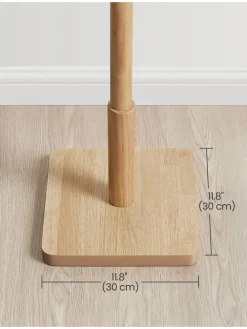 Garderobenständer in Hellbraun - (H)173 cm