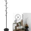 Garderobenständer in Schwarz - (B)27 x (H)173 x (T)27 cm