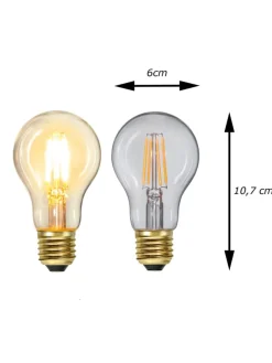 Garten Party Lichterkette Illu 10x dimmbare Glühbirne 5m grün