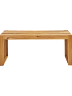 Gartenbank BELLANO in Braun - (W) 105 x (H) 43 x (L) 35 cm