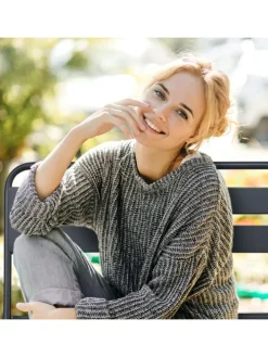 Gartenbank in Anthrazit - (B)90 x (H)83,5 x (T)49 cm