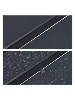 Gartenbank in Anthrazit - (B)90 x (H)83,5 x (T)49 cm