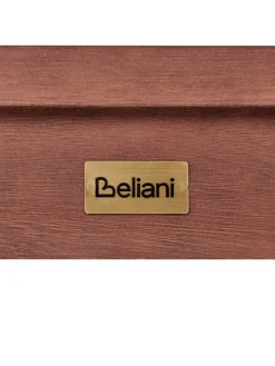 Gartenbank TUSCANIA in Braun - (W) 160 x (H) 45 x (L) 35 cm