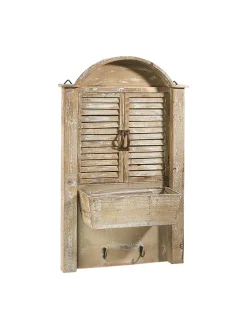 Gartendekoration DECOWINPLANT in Braun