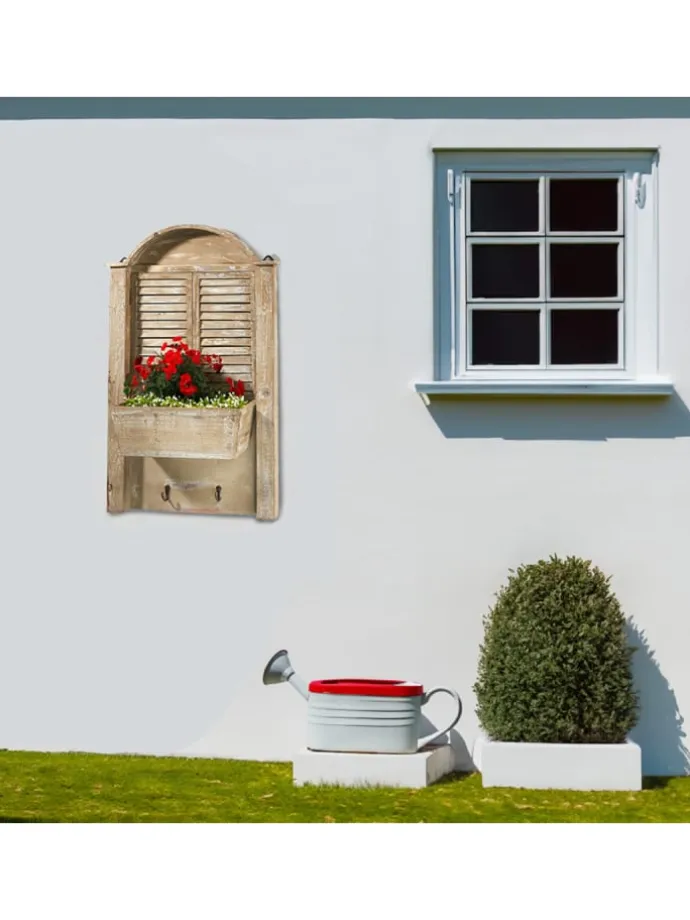 Gartendekoration DECOWINPLANT in Braun