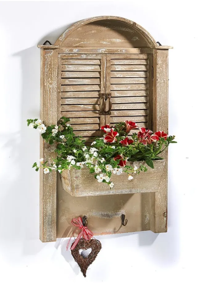 Gartendekoration DECOWINPLANT in Braun