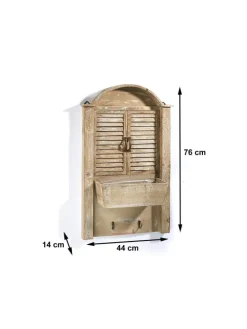 Gartendekoration DECOWINPLANT in Braun