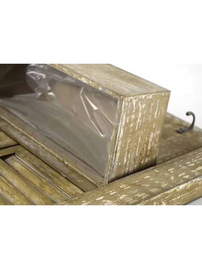 Gartendekoration DECOWINPLANT in Braun