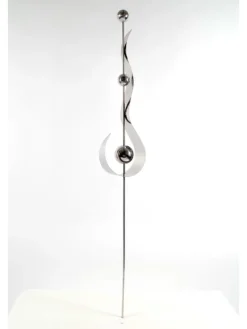 Gartendekoration DROPS in Silber