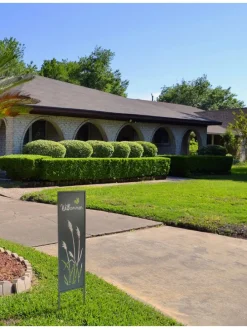 Gartendekoration GARDENWELC in Grau