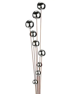 Gartendekoration RUSTY BOULES in Braun