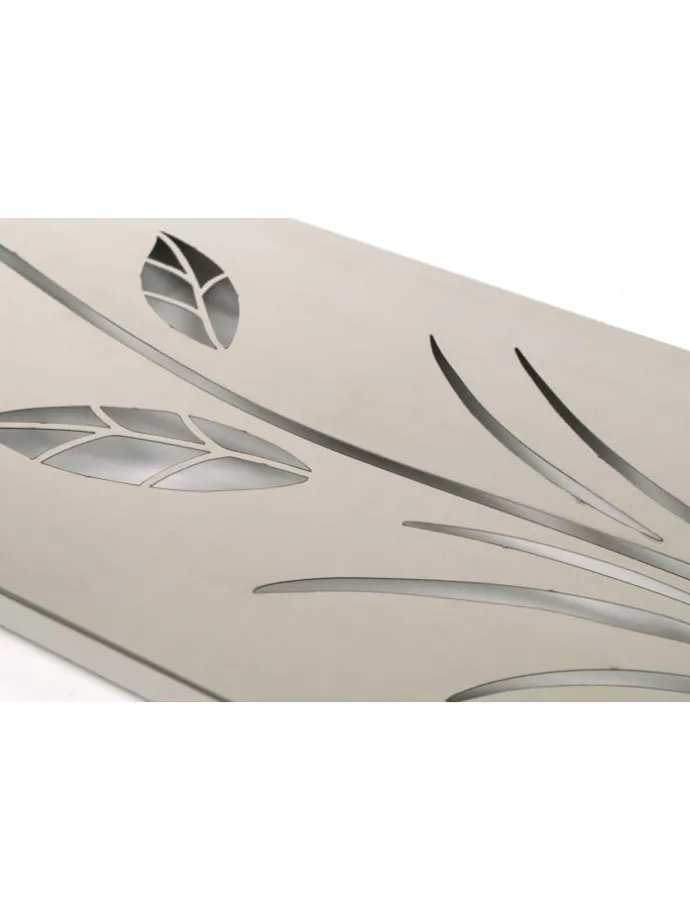 Gartendekoration SUNFLOWERSIGN in Silber