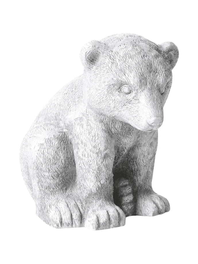 Gartenfigur BOWE in Grau - (W) 28 x (H) 36 x (L) 29 cm