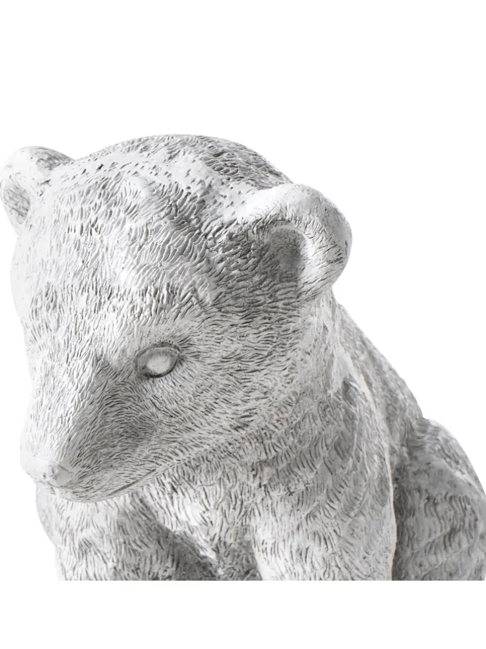 Gartenfigur BOWE in Grau - (W) 28 x (H) 36 x (L) 29 cm