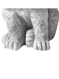 Gartenfigur BOWE in Grau - (W) 28 x (H) 36 x (L) 29 cm