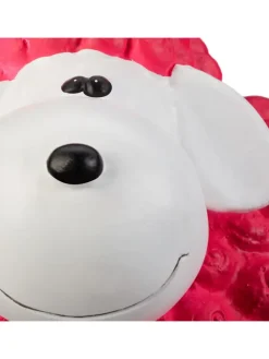 Gartenfigur Schaf in Pink