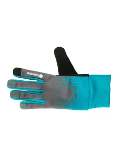 Gartenhandschuh in Türkis/ Grau - Größe L