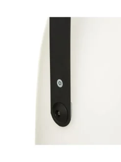 Gartenlampe in weiß