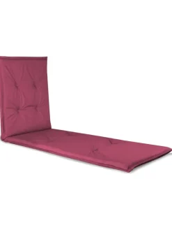 Gartenliegenauflage Polsterauflage Matera in Brombeere