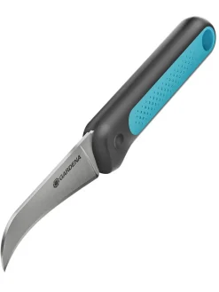 Gartenmesser "Veggie Cut" in Grau/ Hellblau