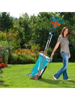 Gartenmobil in Hellblau