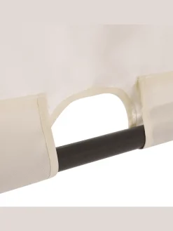 Garten-Pergola PARGA in Beige/Schwarz - (W) 310 x (H) 215 x (L) 310 cm