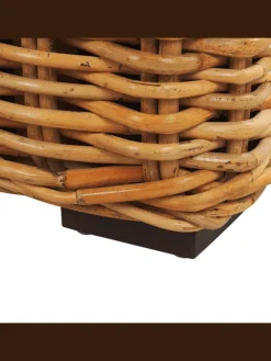 Gartensofa FORLI in Braun/Weiß - (W) 218 x (H) 67 x (L) 94 cm