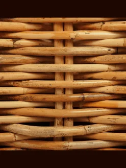 Gartensofa FORLI in Braun/Weiß - (W) 218 x (H) 67 x (L) 94 cm