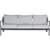 Gartensofa KIATO in Grau - (W) 225 x (H) 77 x (L) 80 cm