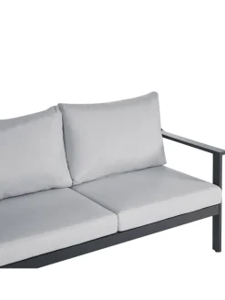 Gartensofa KIATO in Grau - (W) 225 x (H) 77 x (L) 80 cm